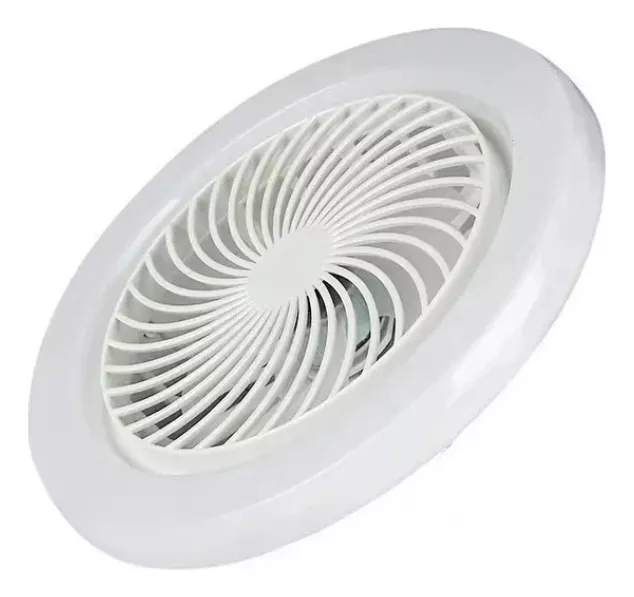 Ventilador Con Luz Led Protección Ocular Control Remoto 180° - Imagen 3