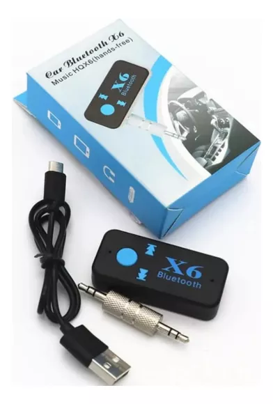 Adaptador Bluetooth Para Carro Conexión 3.5mm Ranura Microsd - Imagen 6